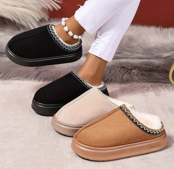 Fuzzy slippers