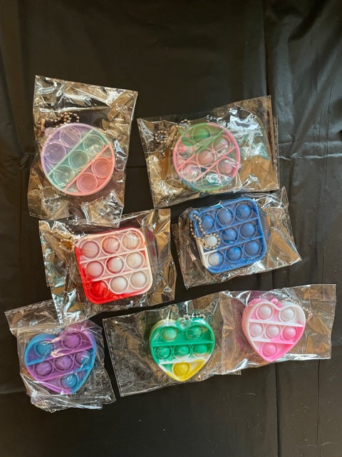 Pop It Keychains