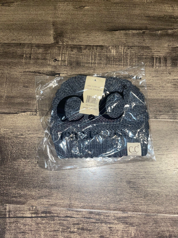 Kids Beanie no pom