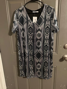 Crazy Train Aztec Dress