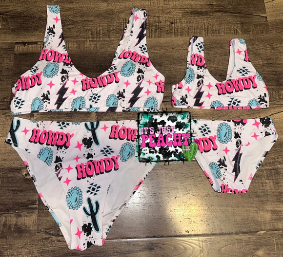 Howdy Mommy and Me Swimsuits
