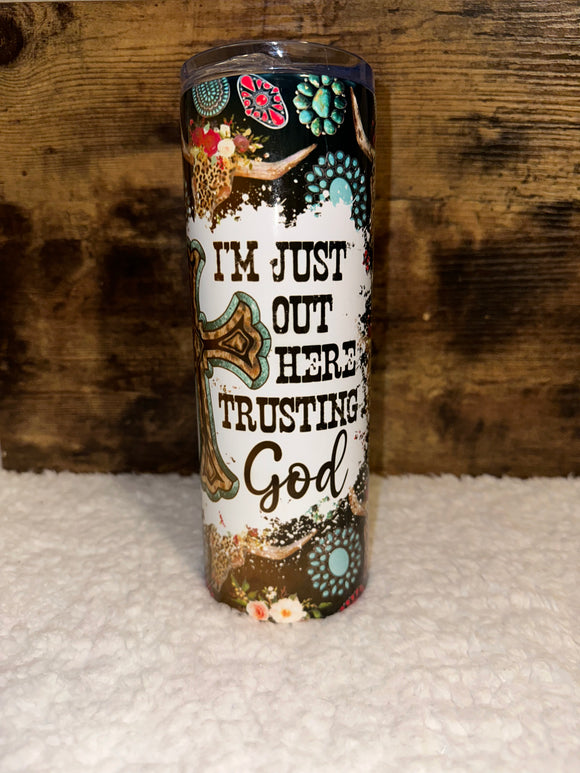 Trusting God Tumbler