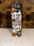 Trusting God Tumbler