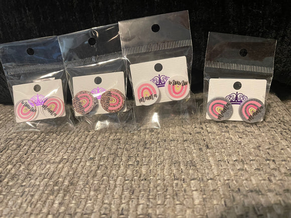Mama Stud Earrings