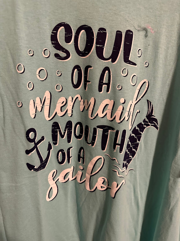 Mermaid and sailor
