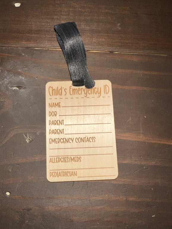 Child Emergency ID